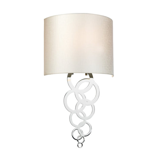 Elstead Lighting  CURTIS-MEDIUM-PC Curtis Medium 1 Light Wall Light - Polished Chrome