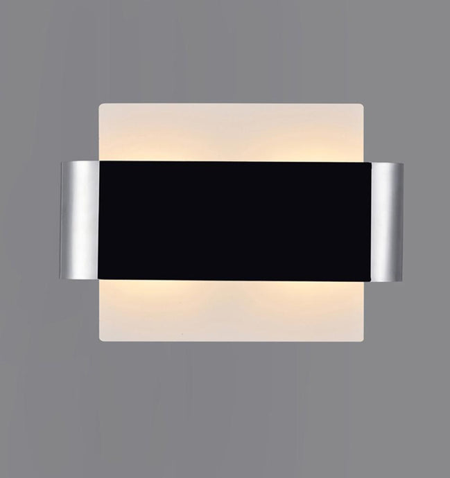 Deco D0378 Damo 2 Light G9 Flush Fitting, White Base With Polished Chrome Centre Band