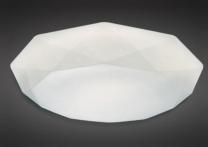 Mantra M5114 Diamante Ceiling 30W LED 5000K, 3000lm, White Acrylic, 3yrs Warranty