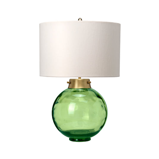 Elstead Lighting DL-KARA-TL-GREEN Kara Table Lamp - Dark Green