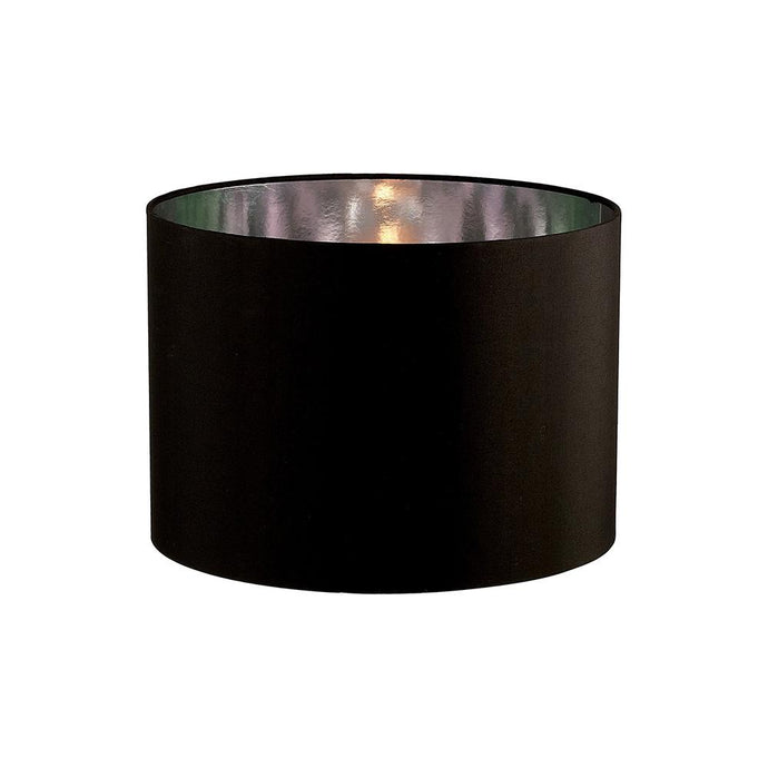 Diyas ILS20282 Duo Round Shade Medium Black/Chrome 350mm x 250mm - 38662