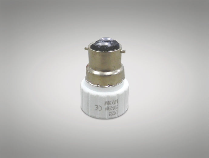 Deco D0222 Deco Elements B22 to GU10 Lamp Socket Converter Maximum Wattage 50W