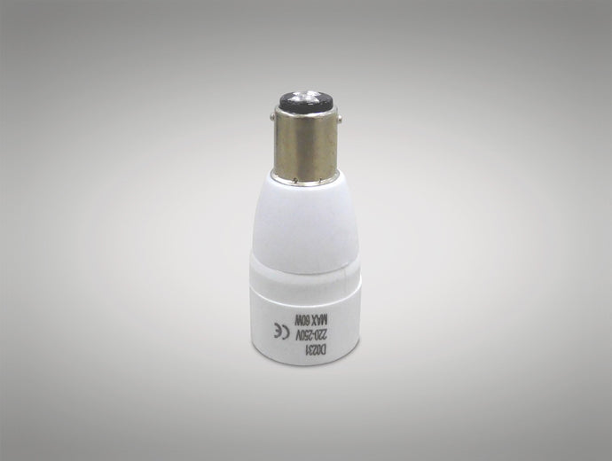 Deco D0231 Deco Elements B15 to E14 Lamp Socket Converter Maximum Wattage 60W