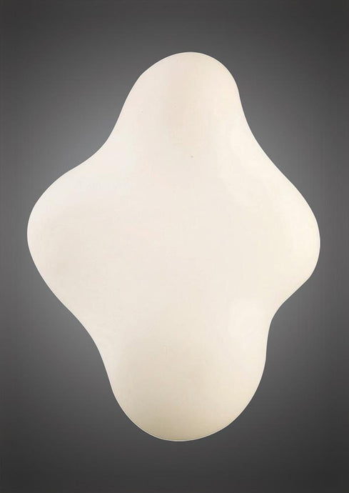 Mantra M1885 Eos Ceiling/Wall Light 3W LED 3000K IP44, 280lm, Opal White, 2yrs Warranty