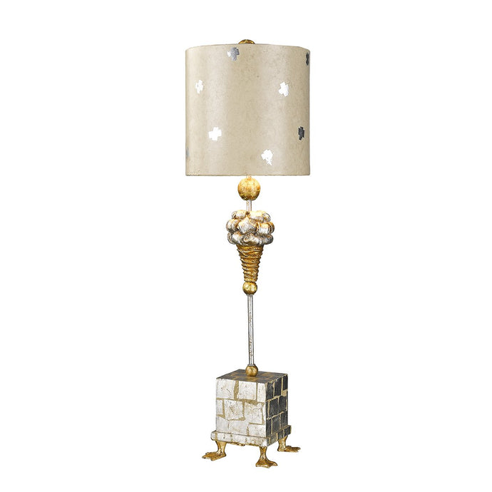 Flambeau FB-POMPADOURX-TL Pompadour X 1 Light Table Lamp