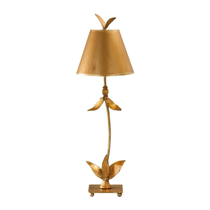 Flambeau FB-REDBELL-TL-GD Red Bell 1 Light Table Lamp - Gold Leaf