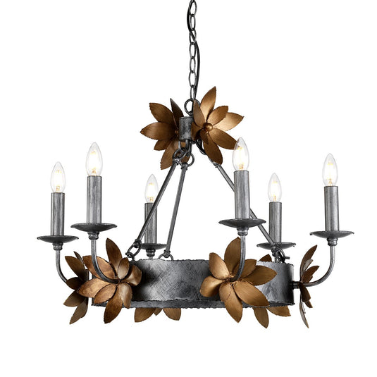 Flambeau FB-SIMONE6 Simone 6 Light Chandelier