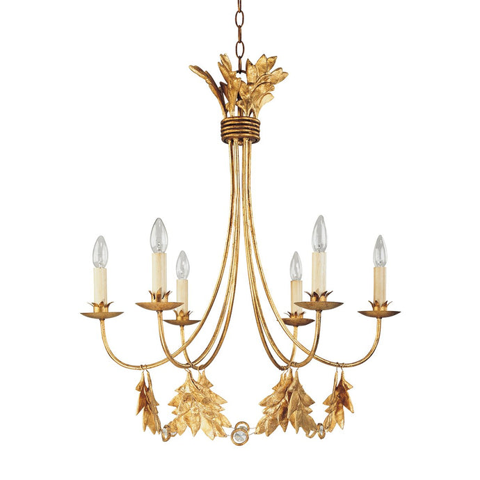 Flambeau FB-SWEET-OLIVE6 Sweet Olive 6 Light Chandelier