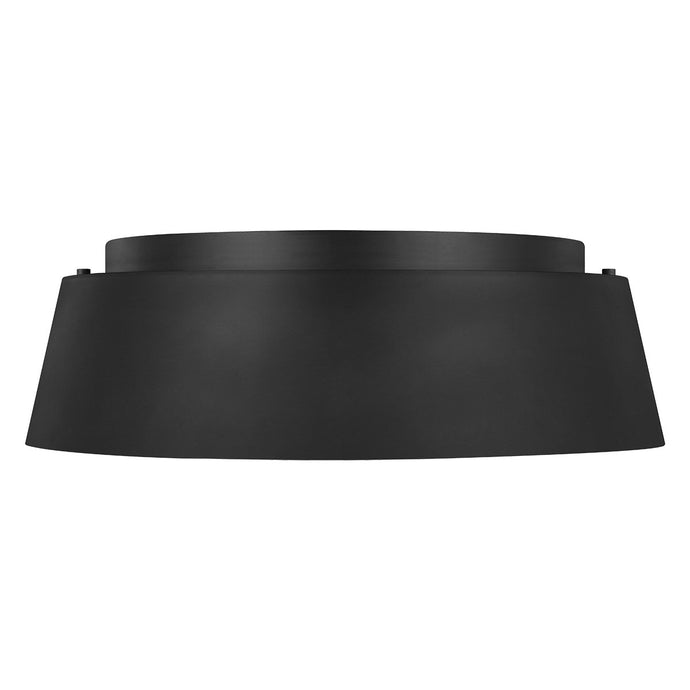 Feiss FE-ASHER-3F-MB Asher 3 Light Flush Light - Midnight Black