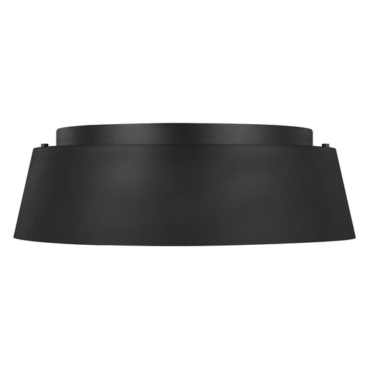 Feiss FE-ASHER-3F-MB Asher 3 Light Flush Light - Midnight Black