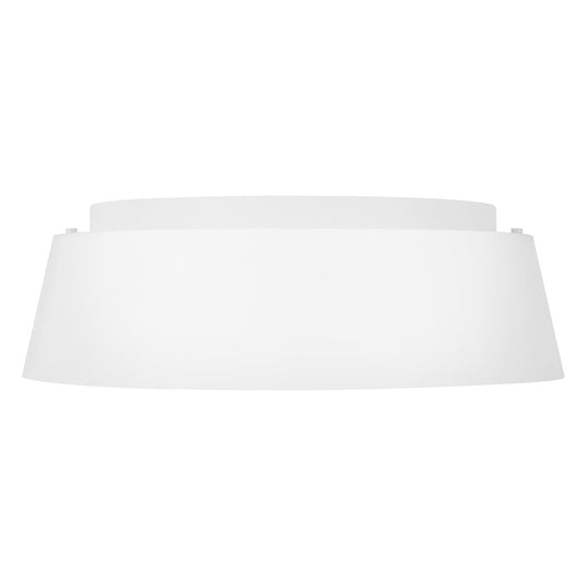 Feiss FE-ASHER-3F-WHT Asher 3 Light Flush Light - Matte White