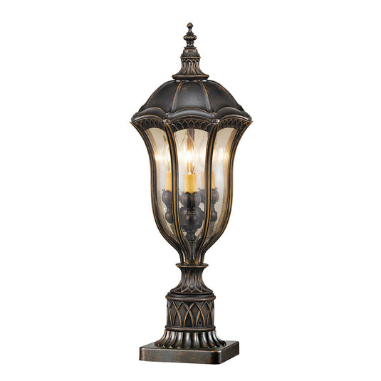 Feiss FE-BATONRG3 Baton Rouge 3 Light Pedestal Lantern