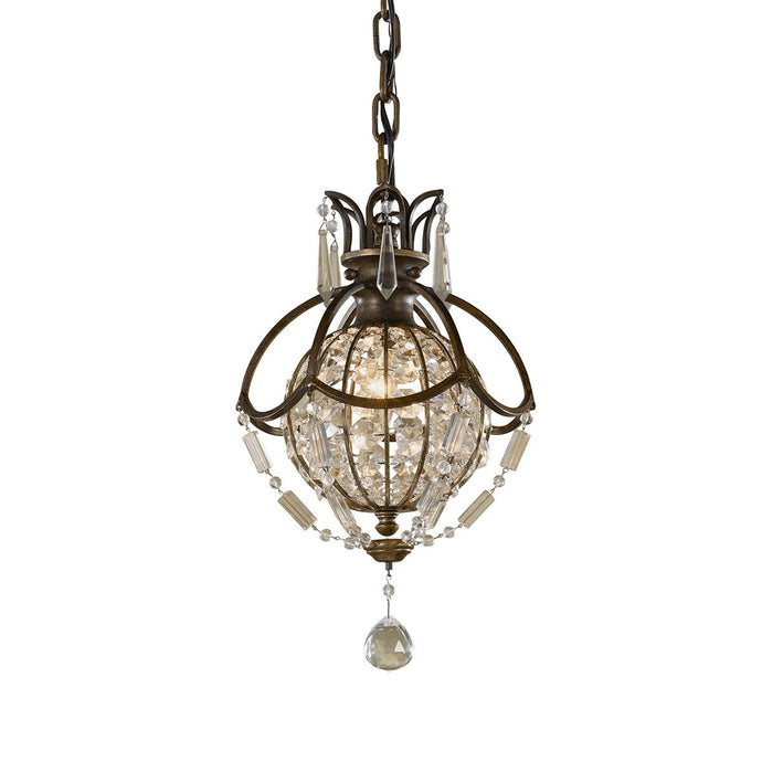 Feiss FE-BELLINI-P Bellini 1 Light Pendant Light