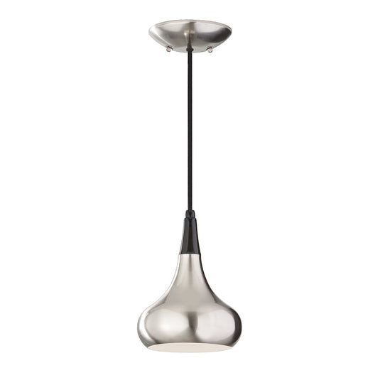 Feiss FE-BESO-P-S-BS Beso 1 Light Mini Pendant - Brushed Steel