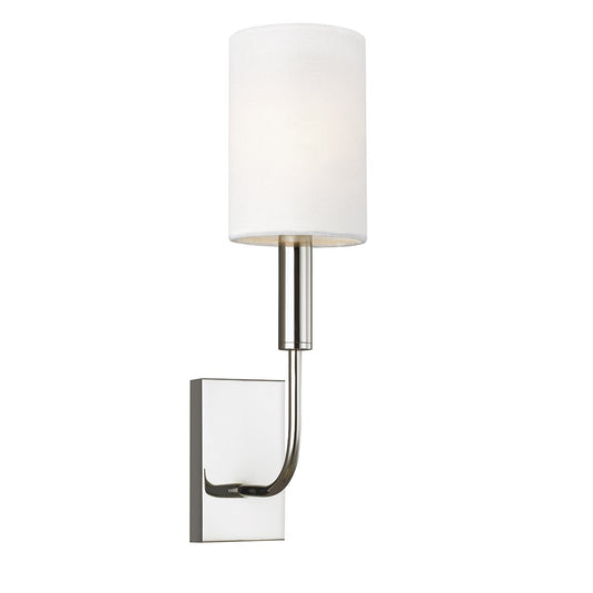 Feiss FE-BRIANNA1-PN Brianna 1 Light Wall Light - Polished Nickel