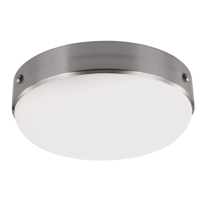 Feiss FE-CADENCE-F-BS Cadence 2 Light Flush Mount - Brushed Steel