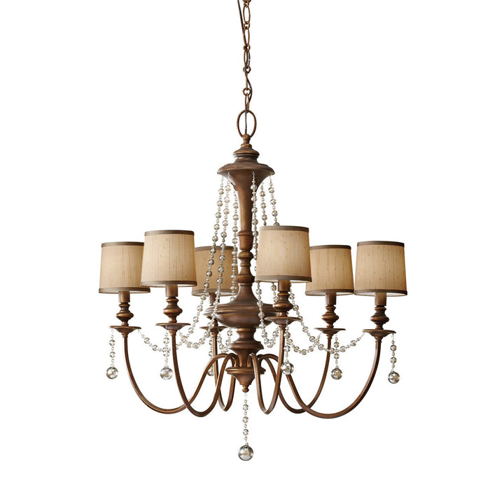 Feiss FE-CLARISSA6 Feiss Clarissa 6-Light Chandelier