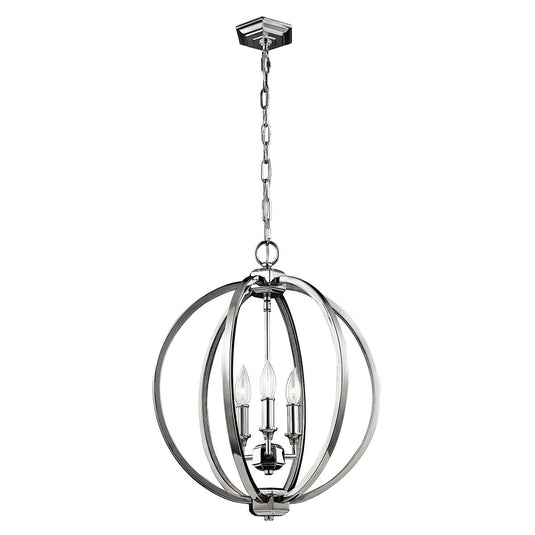 Feiss FE-CORINNE-3P-M Corinne 3 Light Medium Pendant