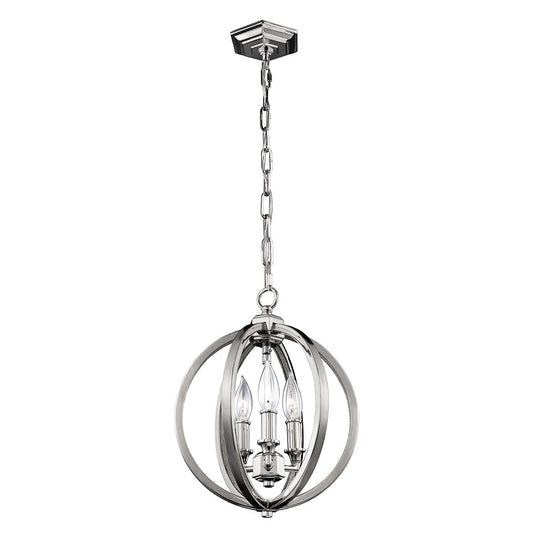 Feiss FE-CORINNE-3P-S Corinne 3 Light Small Pendant