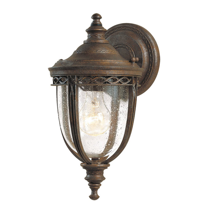 Feiss FE-EB2-S-BRB English Bridle 1 Light Small Wall Lantern - British Bronze