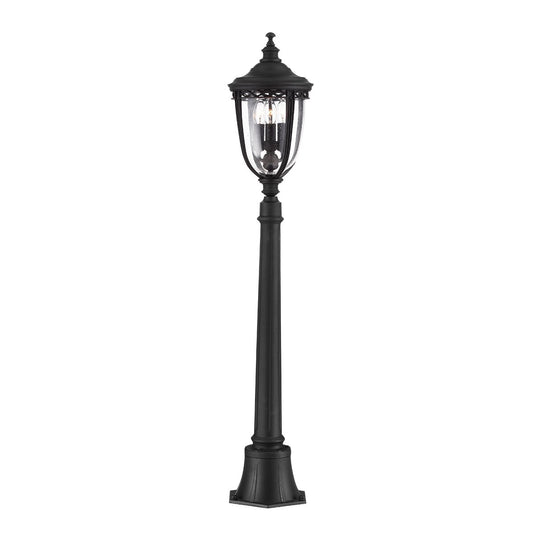 Feiss FE-EB4-M-BLK English Bridle 3 Light Medium Pillar - Lantern Black