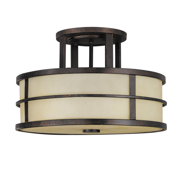 Feiss FE-FUSION-SF Fusion 3 Light Semi-Flush