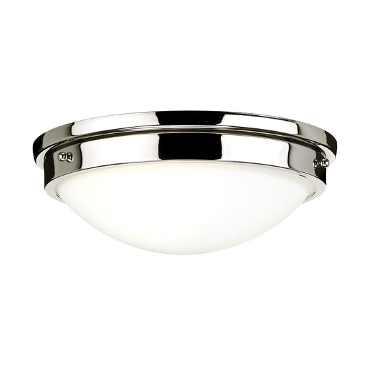 Feiss FE-GRAVITY-F-PN Gravity 2 Light Flush Light - Polished Nickel