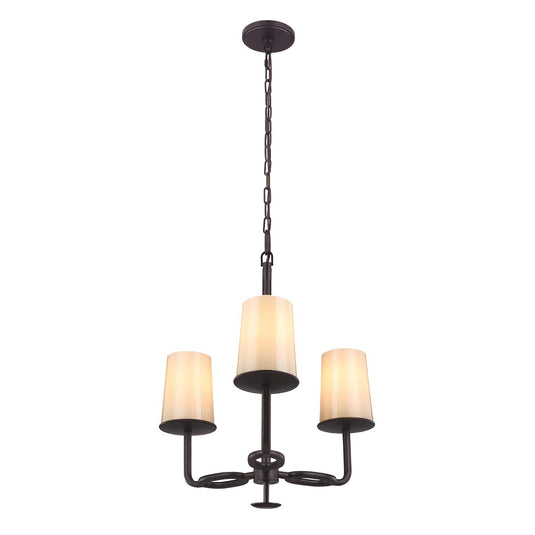 Feiss FE-HUNTLEY3 Feiss Huntley 3Lt Chandelier