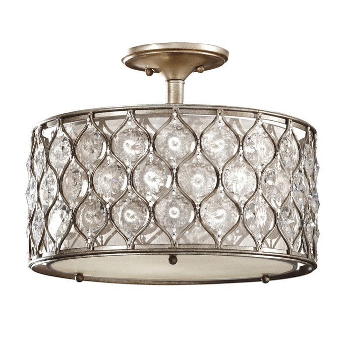 Feiss FE-LUCIA-SF Lucia 1 Light Semi-Flush Light