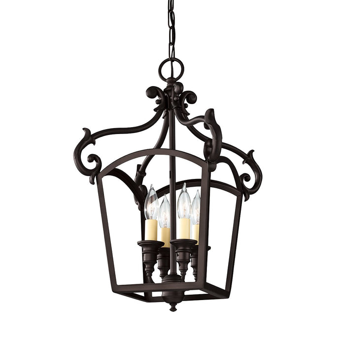 Feiss FE-LUMINARY-P-A Luminary 4 Light Chandelier