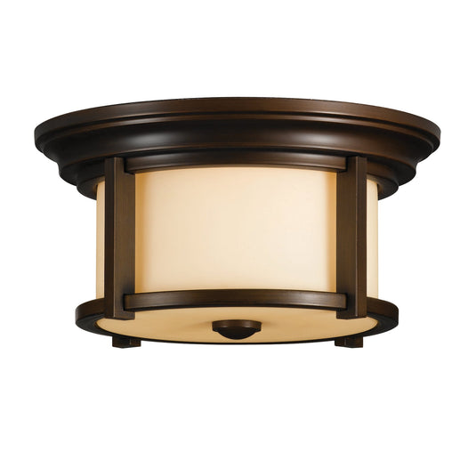 Feiss FE-MERRILL-F Merrill 2 Light Flush Mount