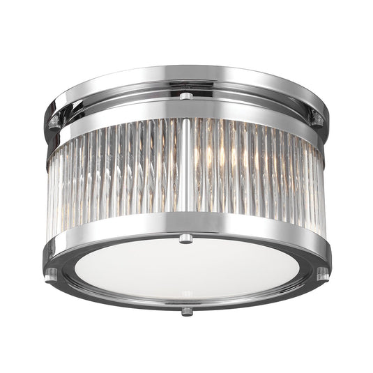 Feiss FE-PAULSON-F-S Paulson 2 Light Flush Mount