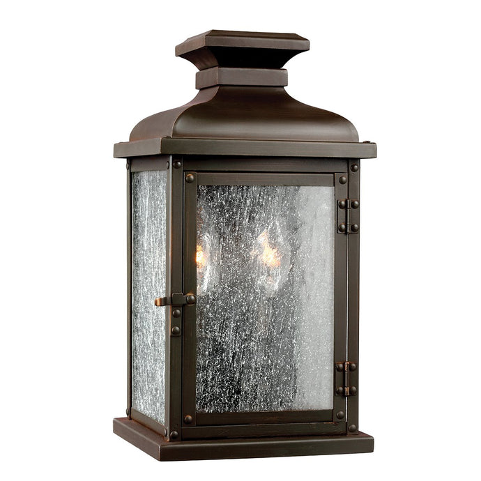 Feiss FE-PEDIMENT-S Pediment 2 Light Small Wall Lantern