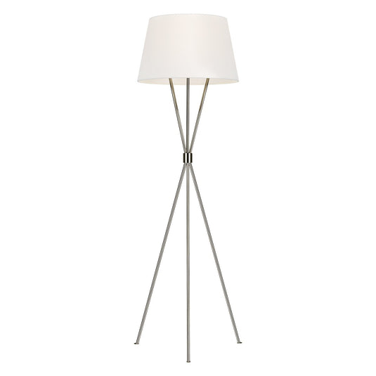 Feiss FE-PENNY-FL-PN Penny 1 Light Floor Lamp - Polished Nickel