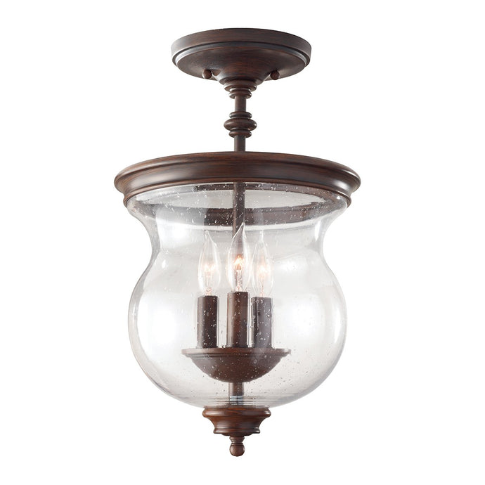 Feiss FE-PICKERING-LANE-SF Pickering Lane 3 Light Semi-Flush