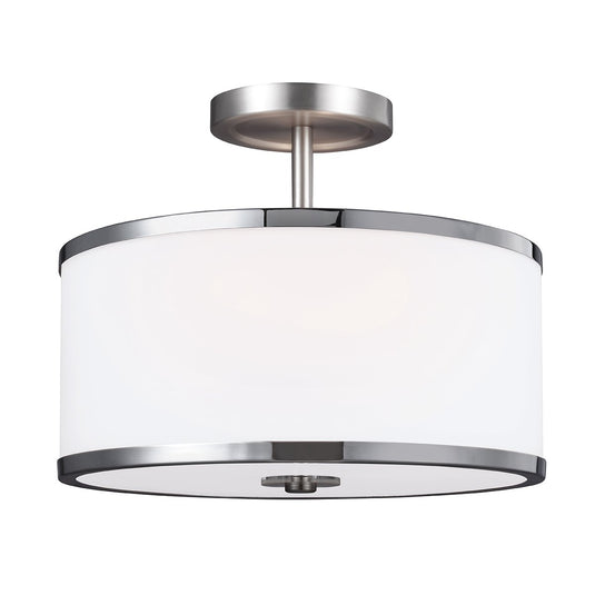 Feiss FE-PROSPECT-PARK-SF Prospect Park 2 Light Semi-Flush