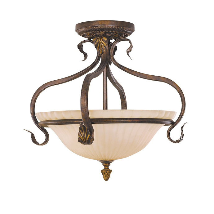 Feiss FE-SONOMAVALLEY-SF Sonoma Valley 3 Light Semi-Flush