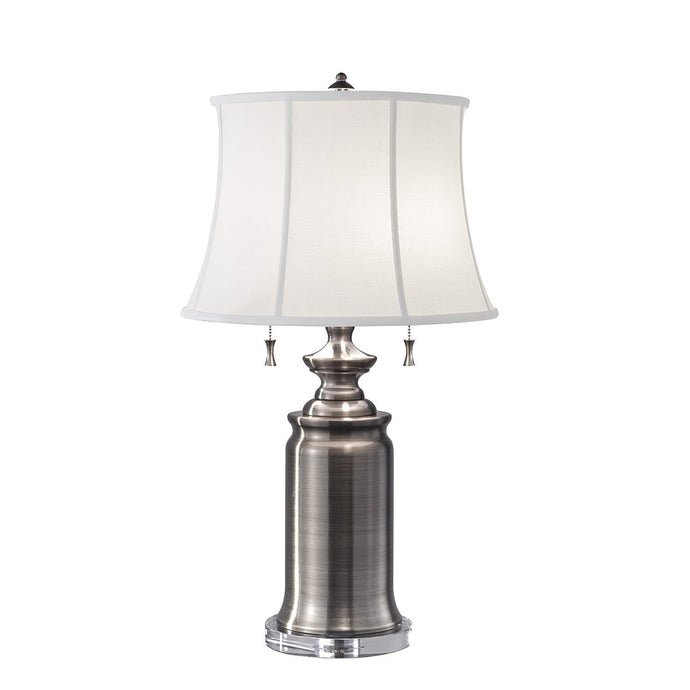 Feiss FE-STATEROOM-TL-AN Stateroom 2 Light Table Lamp - Antique Nickel