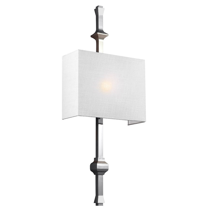 Feiss FE-TEVA1-PN Teva 1 Light Wall Light - Polished Nickel