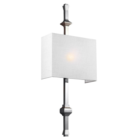 Feiss FE-TEVA1-PN Teva 1 Light Wall Light - Polished Nickel