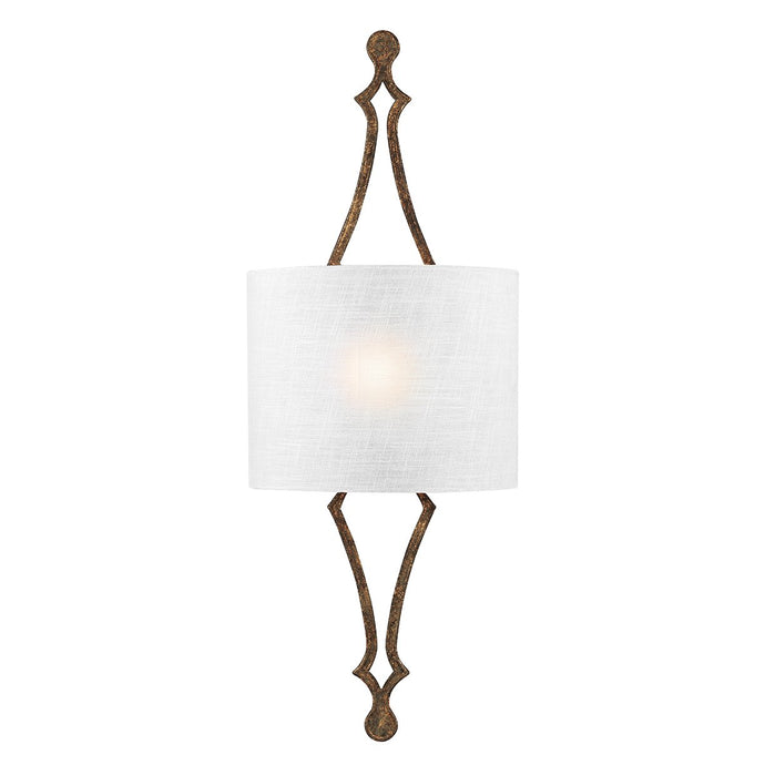 Feiss FE-TILLING1-DSGL Tilling 1 Light Wall Light - Distressed Gold Leaf