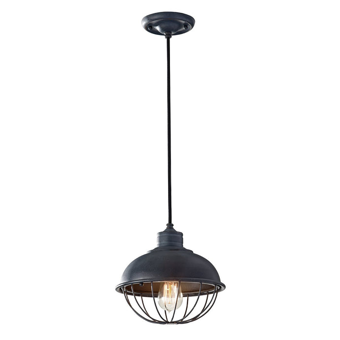 Feiss FE-URBANRWL-P-B Urban Renewal  1 Light Pendant - Antique Forged Iron