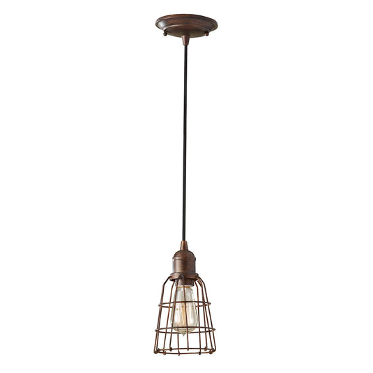 Feiss FE-URBANRWL-P-D Urban Renewal  1 Light Pendant - Parisian Bronze