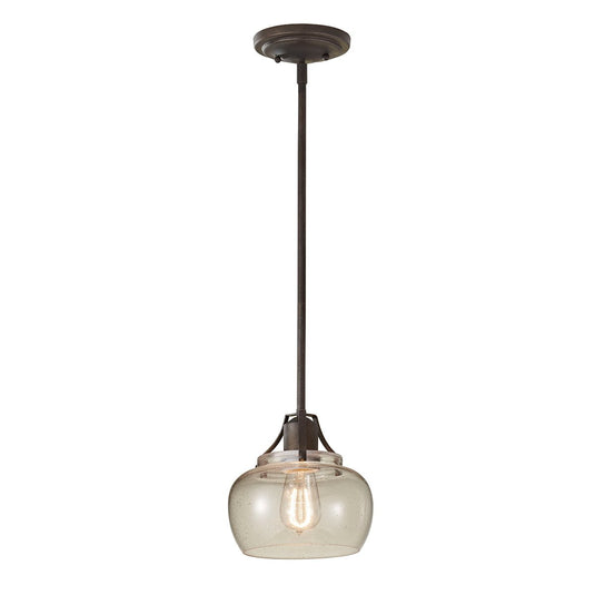 Feiss FE-URBANRWL-P-H Urban Renewal 1 Light Mini Pendant - Rustic Iron