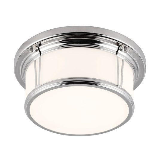 Feiss FE-WOODWARD-F-M Woodward 2 Light Medium Flush Mount
