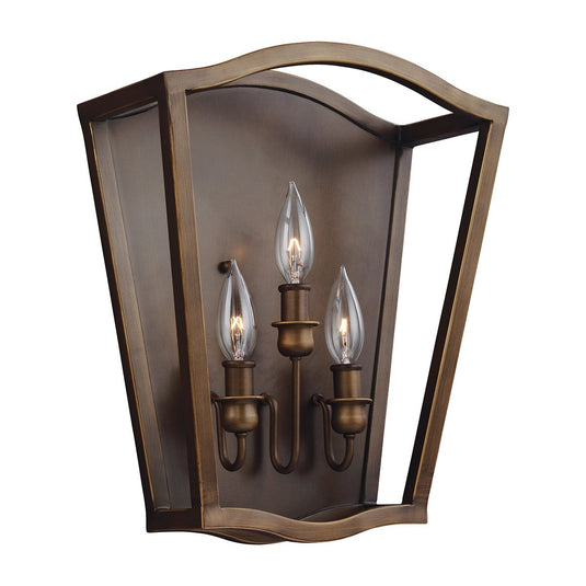 Feiss FE-YARMOUTH-3W Yarmouth 3 Light Wall Light