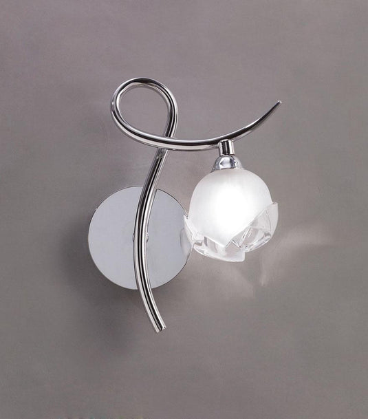 Mantra M0818/R/S Fragma Wall Lamp Right Switched 1 Light G9, Polished Chrome