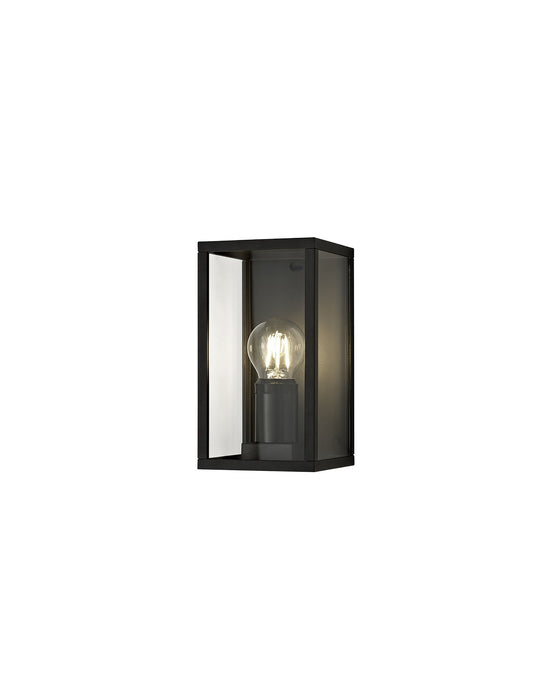 C-Lighting Frogham Flush Wall Lamp, 1 x E27, IP54, Graphite Black, 2yrs Warranty - 28719