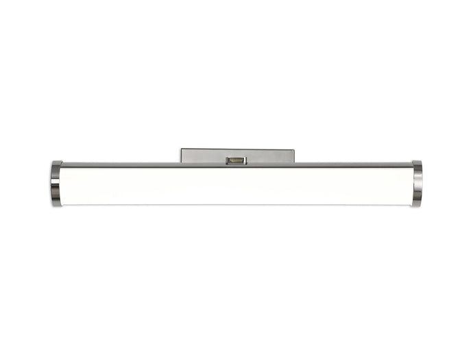 C-Lighting Gemini Wall Lamp Over Mirror, 1 x 12W LED, 4000K, 795lm, IP44, Polished Chrome, 3yrs Warranty - 28631