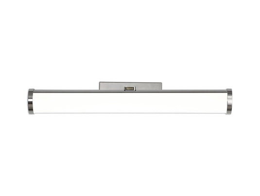 C-Lighting Gemini Wall Lamp Over Mirror, 1 x 12W LED, 4000K, 795lm, IP44, Polished Chrome, 3yrs Warranty - 28631